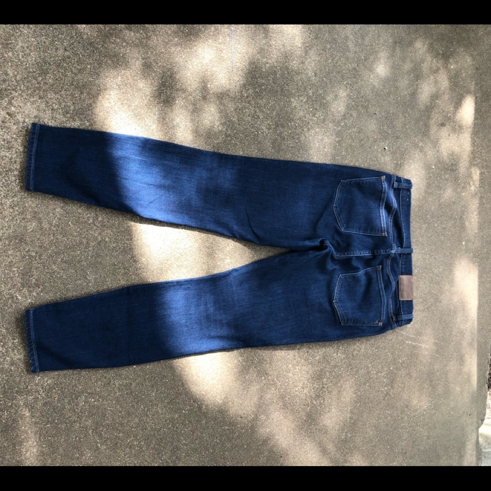 Madewell Sz 30 Skinny Skinny Dark Wash High Rise - Picture 5 of 5